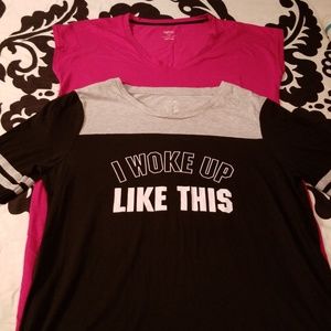 Bundle of two sleep shirts